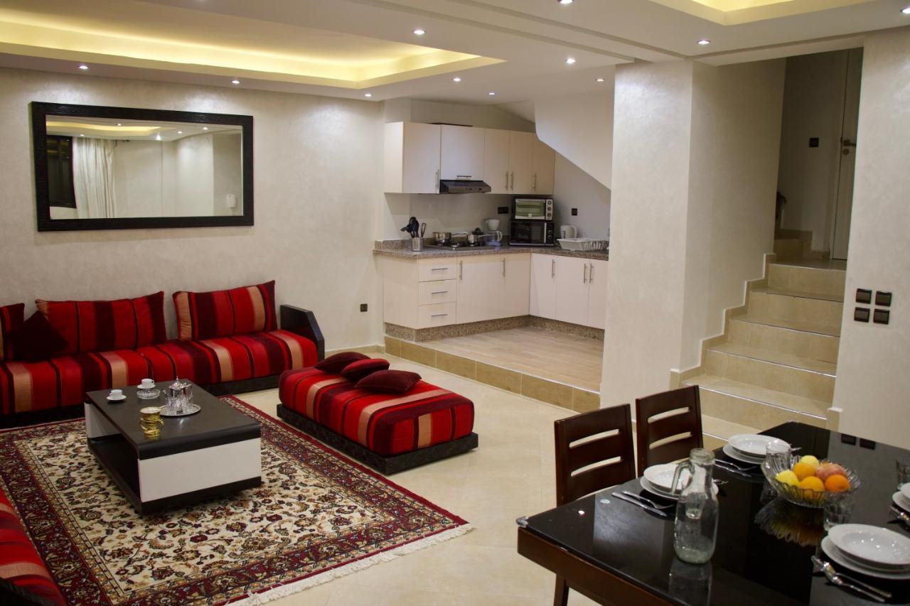 Magnifique Duplex A Marrakech Appartement Marrakesh Buitenkant foto