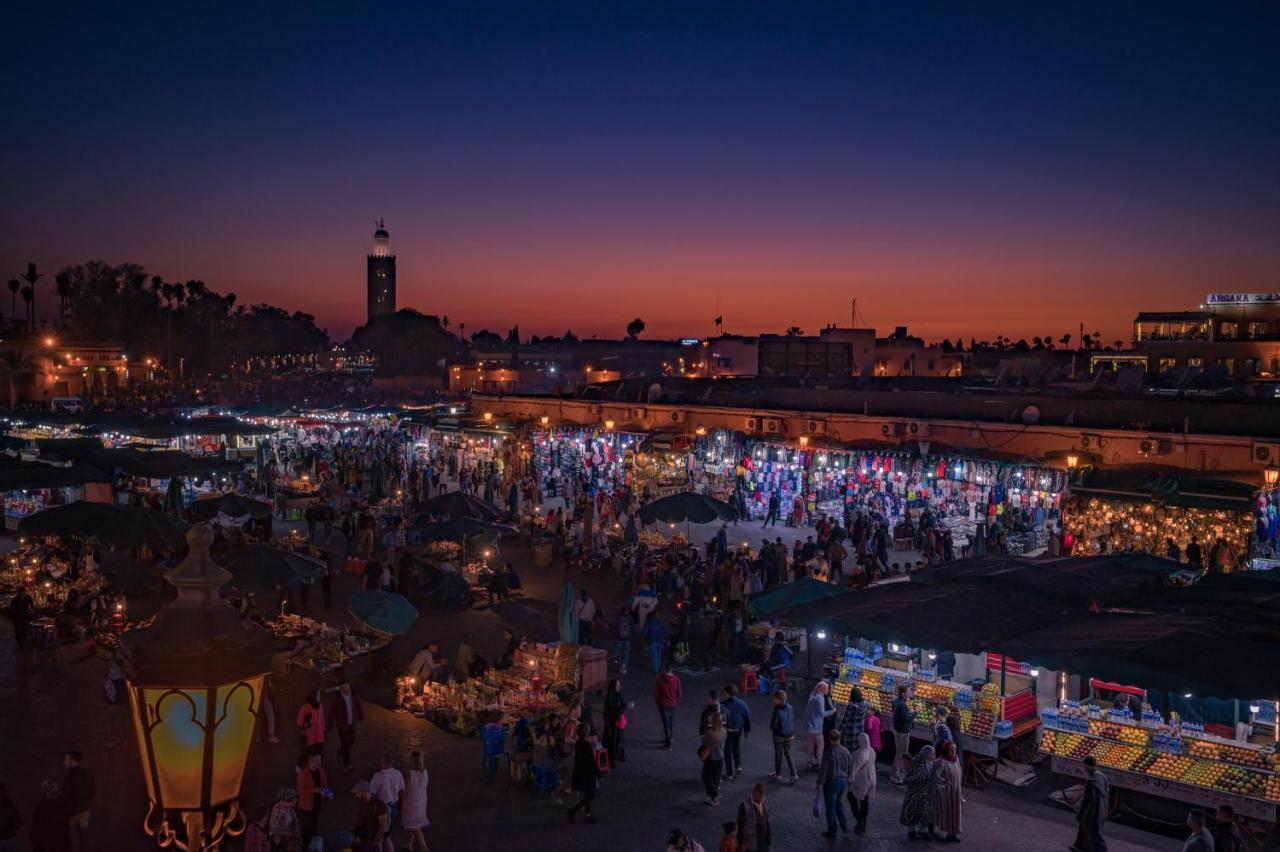 Magnifique Duplex A Marrakech Appartement Marrakesh Buitenkant foto